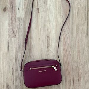 Michael Kors Wine Crossbody Bag